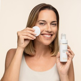 InnovaGoods® Moisturising Facial Toner 150 ml, Face Scrub with Rice, Glycolic Acid, Lactic Acid & Salicylic Acid, Facial Toner Moisturises and Balances the pH of the Skin