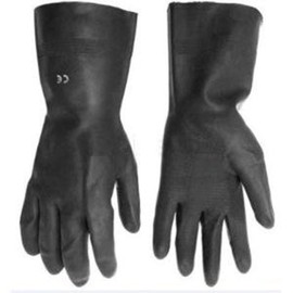 Heavy Duty Optima Tough Extra Large Rubber Gloves Industrial Flock Lined Gloves by Ramon