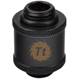 Thermaltake CL-W043-CU00BL-A 20 mm Pacific G1/4 Male to Male Extender - Black