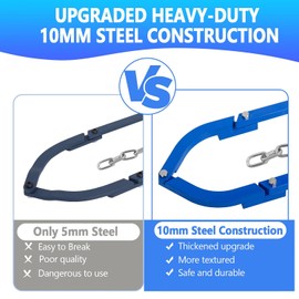 2026 Upgrade Thickened Fence Fixer, Heavy Duty Fence Repair Tool, Chain Link Fence Stretcher, Barbed Wire and Fence Repair Tool, Fence Wire Tightener for Cowshed Farm, Horse Fence, Garden Lawn Fence