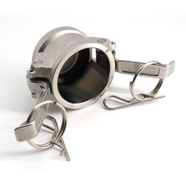 3" Dust Cap - Stainless Steel 316 Camlock Type DC - Industrial Use, Durable, Corrosion Resistant, Quick Connect and Disconnect