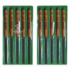Tsubosan HI01002 File Set of 10 Flat Medium