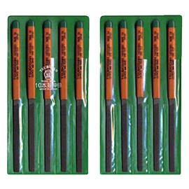 Tsubosan HI01002 File Set of 10 Flat Medium
