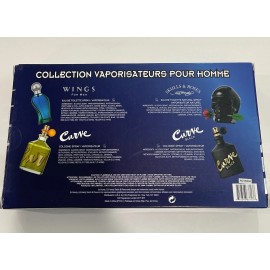 Men's fragrance Spray Collection Gift Set For Men .67 fl oz /  20 ml Each NIB