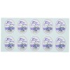 Cotta Flavour Seal Blueberry (Oval), Purple X/3.2 cm 8024 100 Piece Set of