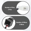 Motorcycle LED Flasher Relay for LED Turn Signal,12V 2Wire 2Pin