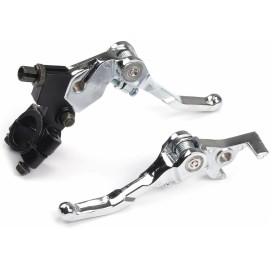 PCC ALUMINUM BRAKE CLUTCH LEVER FOR SET PIT DIRT BIKE LV03 LV04