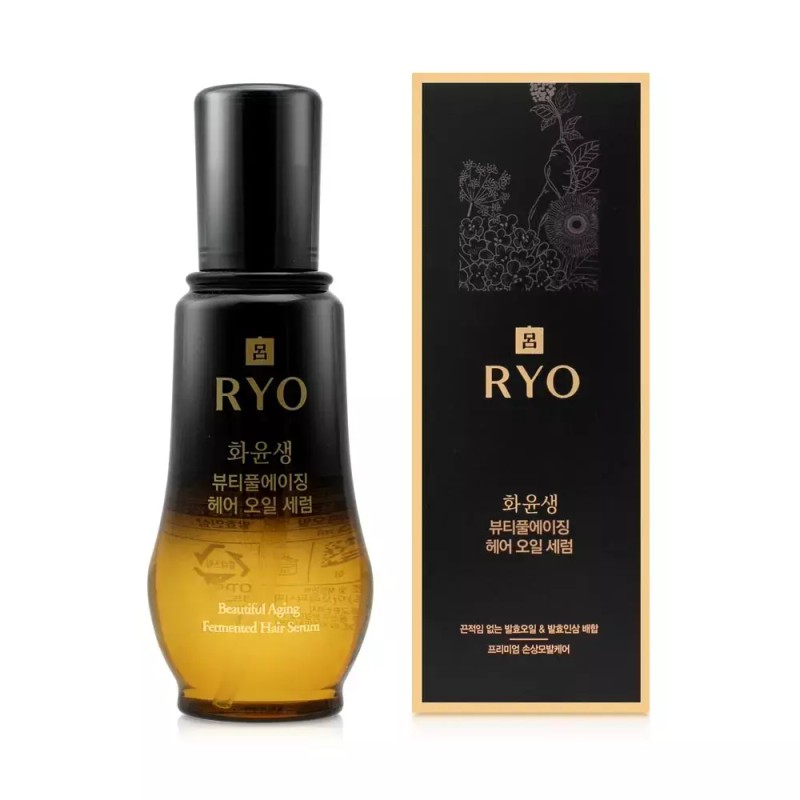 Hwayunsaeng 려 화윤생 뷰티풀에이징 샴푸 350ml 모발팩 오일세럼 택1 [02.두피모발