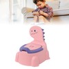 Potty Chair Cartoon Dinosaur Adjustable Height Safe PP Detachable Potty
