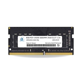 Adamanta 8GB (1x8GB) Compatible for Lenovo IdeaPad 130 14ADA6 320-14KBL 320S-15AST 330 700 Y700 C340 Yoga 510-15IKB DDR4 2400MHz PC4-19200 Non-ECC SODIMM Laptop Memory RAM Upgrade