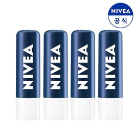 Nivea Lip Care Men Active Care 4.8g X 4 / 니베아 립케어 맨 액티브 케어 4.8g X 4개