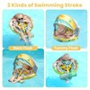 Mambobaby Float Non-Inflatable Baby Float with Canopy for 3-24 Months