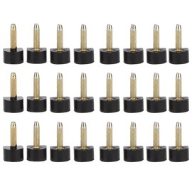 Replacement Heel High Heels, High Heels Heel Repair, Toe Cap Stiletto, 24 Pieces Replacement Tips for High Heels, Non-Slip Shoes, Repair, Heel Dowels, Protection (10 x 10 mm) (10 x 10 mm) (10 x 10 mm)