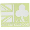 ACE CAFÉ LONDON Decal Union Jack Club Mark (White) ACE-N009DE