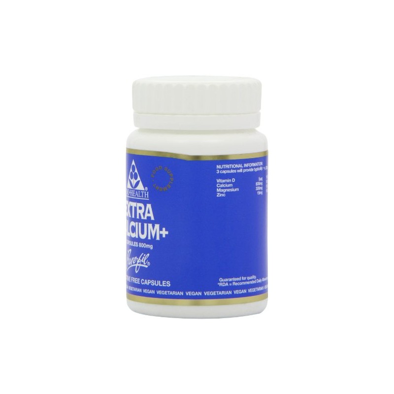 Bio-Health Extra Calcium 800mg, Bone & Teeth Support, 60 Capsules