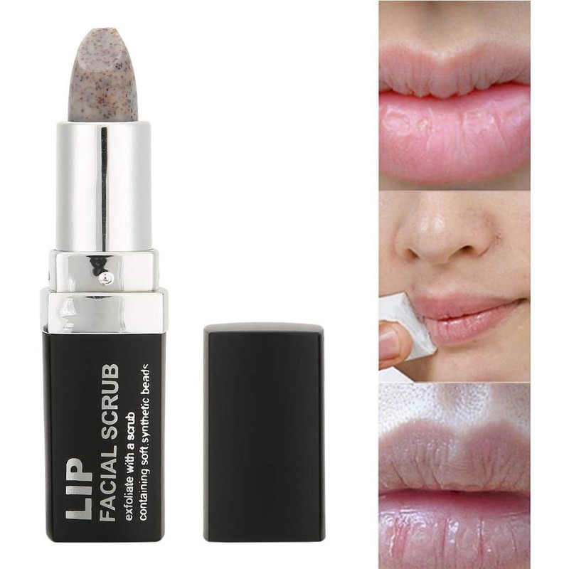 Exfoliante de Labios, Exfoliante de Labios, Lápiz Labial Nutritivo Exfoliante