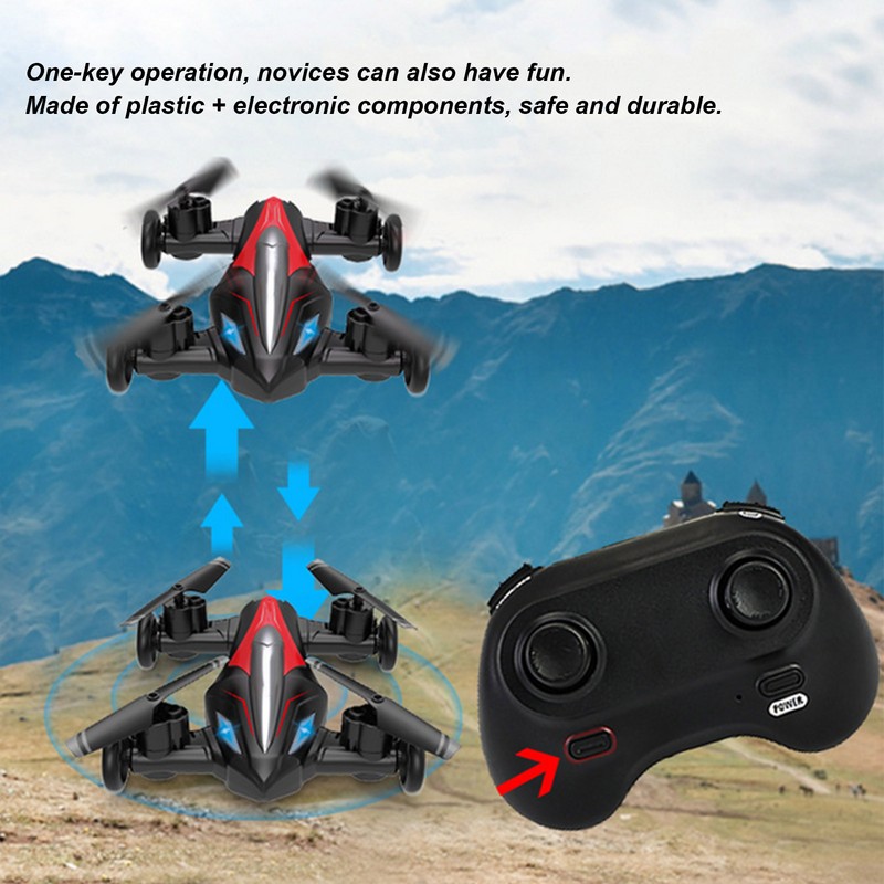 D85 2 In1 Professional Air‑Ground Flying Drone Car Dual Mode
