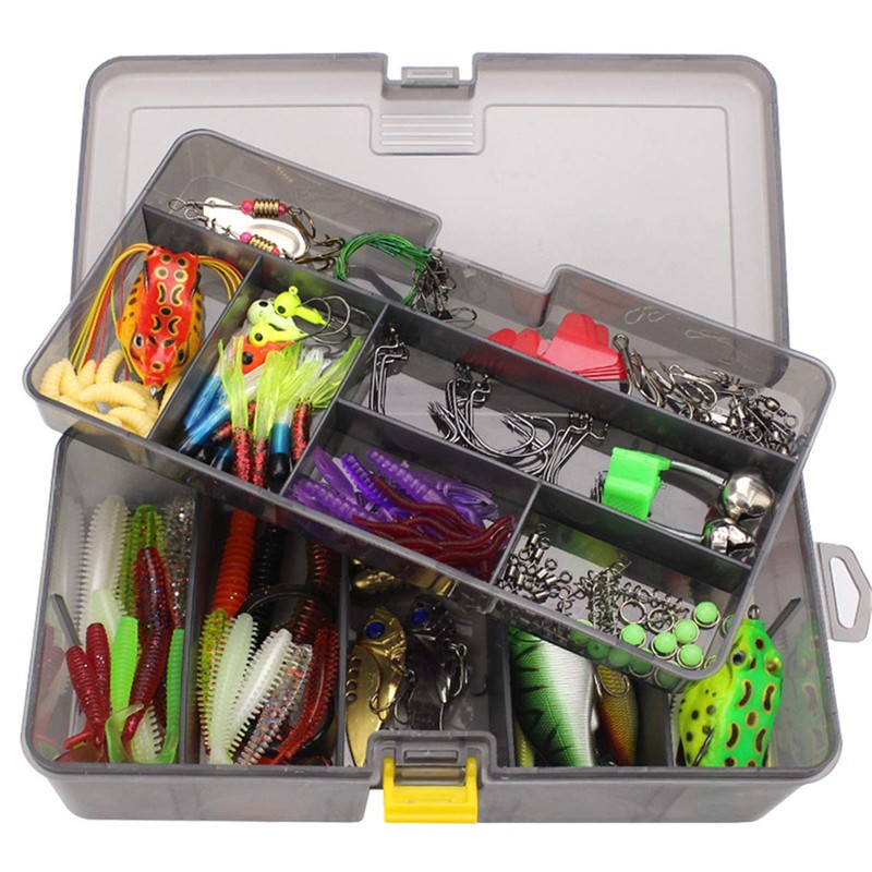 Pure Vie Fishing Topwater Lures Kits Mixed Universal Artificial Soft
