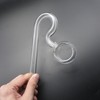 JARDLI Glass Lily Pipe Spin Outflow for Aquatic Plants Tank