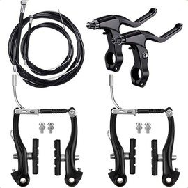 Whcctl Bicycle Brake Set, Complete Universal Bicycle Brake Set, Bicycle Brake, Brakes Bicycle, V Brake, Bicycle Brake, Brake Bicycle, V Brake Set, for Most Bicycles Road Bikes