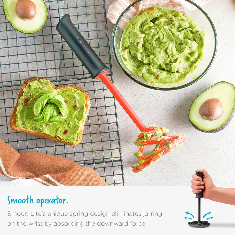 Dreamfarm Smood Lite Easy One-Handed & Ergonomic Soft-Grip, Nylon Vegetable