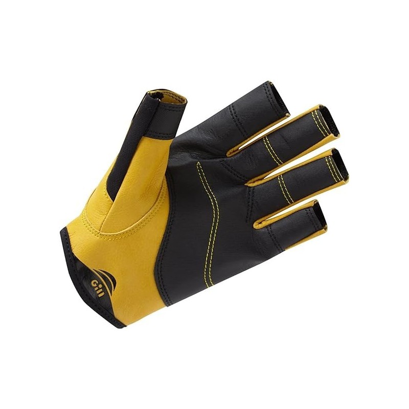 Gill Men's Pro Short Finger Sails and Gauntlets - Black