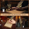 GrnVibe Quill Pen and Ink Set,Calligraphy Pen Set for beginners,Feather