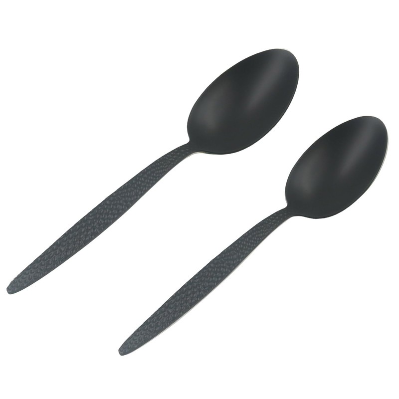 CREATIVECHEF Kunz Spoons, Chef Kunz Cooking Spoons, Stainless Steel Titanium