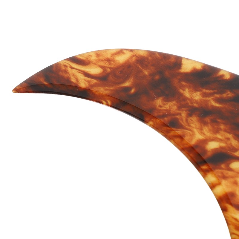 Guitar Pickguard PVC Decorative Self Adhesive Comma Shape Acoustic Guitar