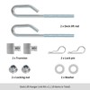 Bularie GX24864 GX21718 Deck Lift Hanger Rod Kit for John