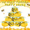 Humyoun 36 Pcs Bee Party Favor Gift Boxes Beehive Candy