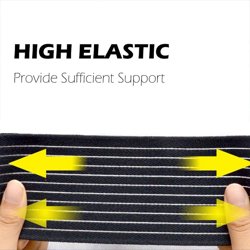 Elfzone Elastic Bandage Wrap with Velcro - 4 Packs -