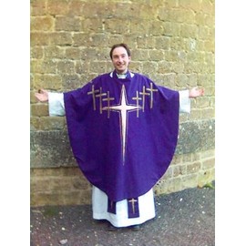 HISTORY GALORE 24x36 Gallery Poster, an Anglican Priest in Eucharistic Vestment