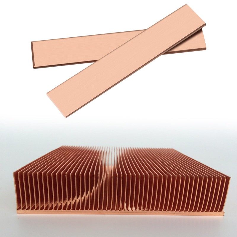 The Lord of the Tools 4pcs T2 Copper Flat Bar