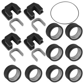 Caltric Clutch Roller Weight & Slider Spacer O-Ring for Yamaha Grizzly 450 YFM450F 07-14