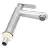 Bamboo Shape Stainless Steel Basin Faucet Cold Water Sink Faucet