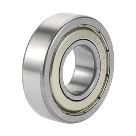 X AUTOHAUX 62/22ZZ Deep Groove Ball Bearings P6 22x50x14mm Lubricated Bearings Double Metal Seal Silver Tone Scooter Skateboard Wheel