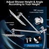 Shower Head Combo,10 Inch High Pressure Rain Shower Head with
