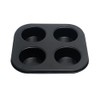 Anwangda Muffin Tray, 4-Hole Tart Round Party Tray, Muffin Tin
