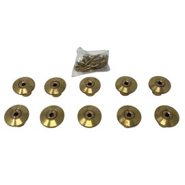 Southeastern 10 Pack Swimming Pool Brass Wood Deck Anchor for Pool Safety Cover