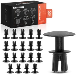 A-Premium 20 PCS Exterior Pillar Molding Car Retainer Fastener Push Pin Clips Compatible with Land Rover LR2 2008-2015 Range Rover Evoque 2012-2017 Range Rover Sport 2006-2013 - for 8mm