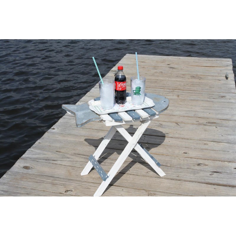Table BEACH HOME DECOR, Fish Talble, Beach Deck Tables, Sea