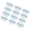 12Pcs Women's Razor Blade Refills 3 Blade Replacement Razor Blade