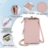AfitLulu Ladies Phone Purse, Detachable Phone Purses with Crossbody Strap