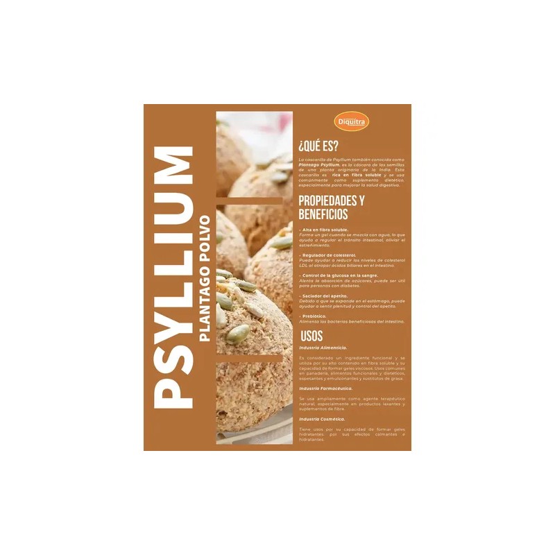 Goma Xantana Y Psyllium Polvo Keto 500 Gr C/u