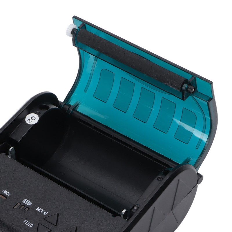 Label Printer 80mm Mini Portable Stable Convenient Thermal Printer for