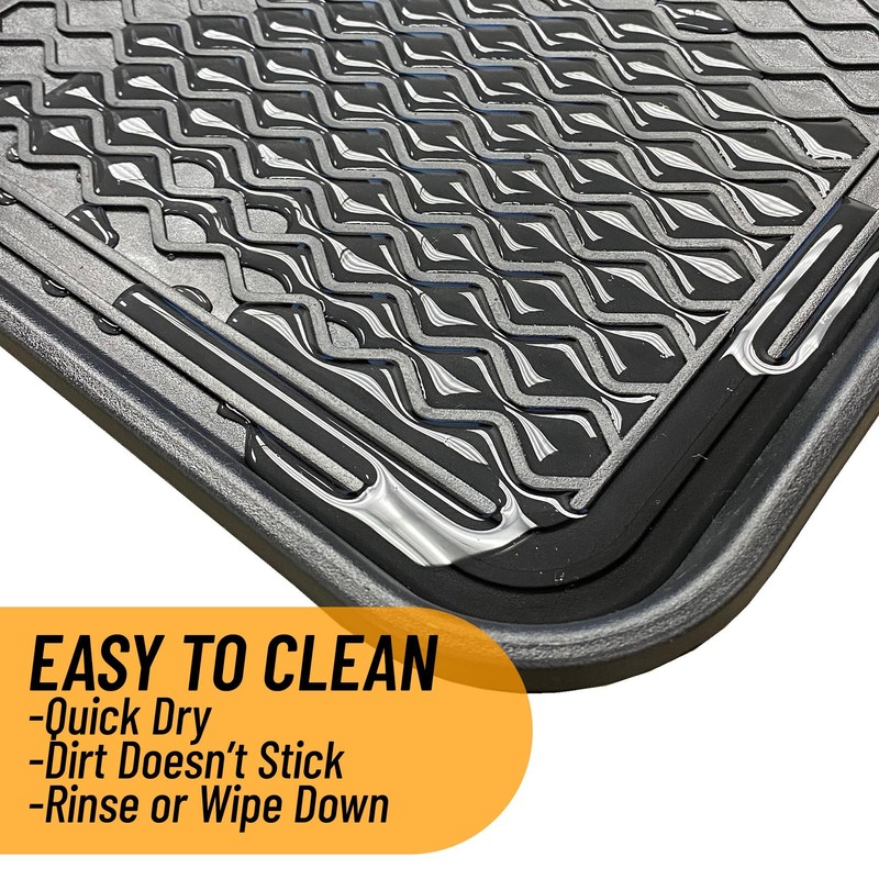Ottomanson 15” x 30” Multi-Purpose Boot Tray - Waterproof Mat