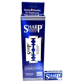 100 Sharp Hi Platinum Razor Blades