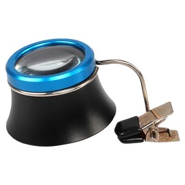 Pinafresa Clip On Glasses Magnifier 20X Watchmaker Loupe Jeweler Magnifying Glass Watchmaker Jewelry Watch Repair Tool