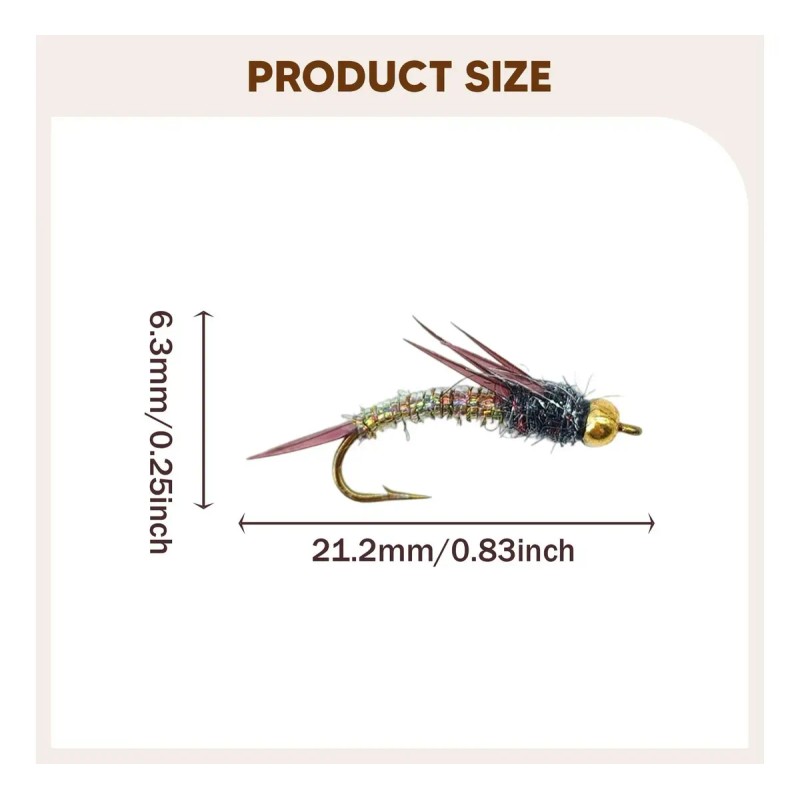 Señuelos De Pesca Con Mosca, 5 Unidades, Accesorios De Pesca